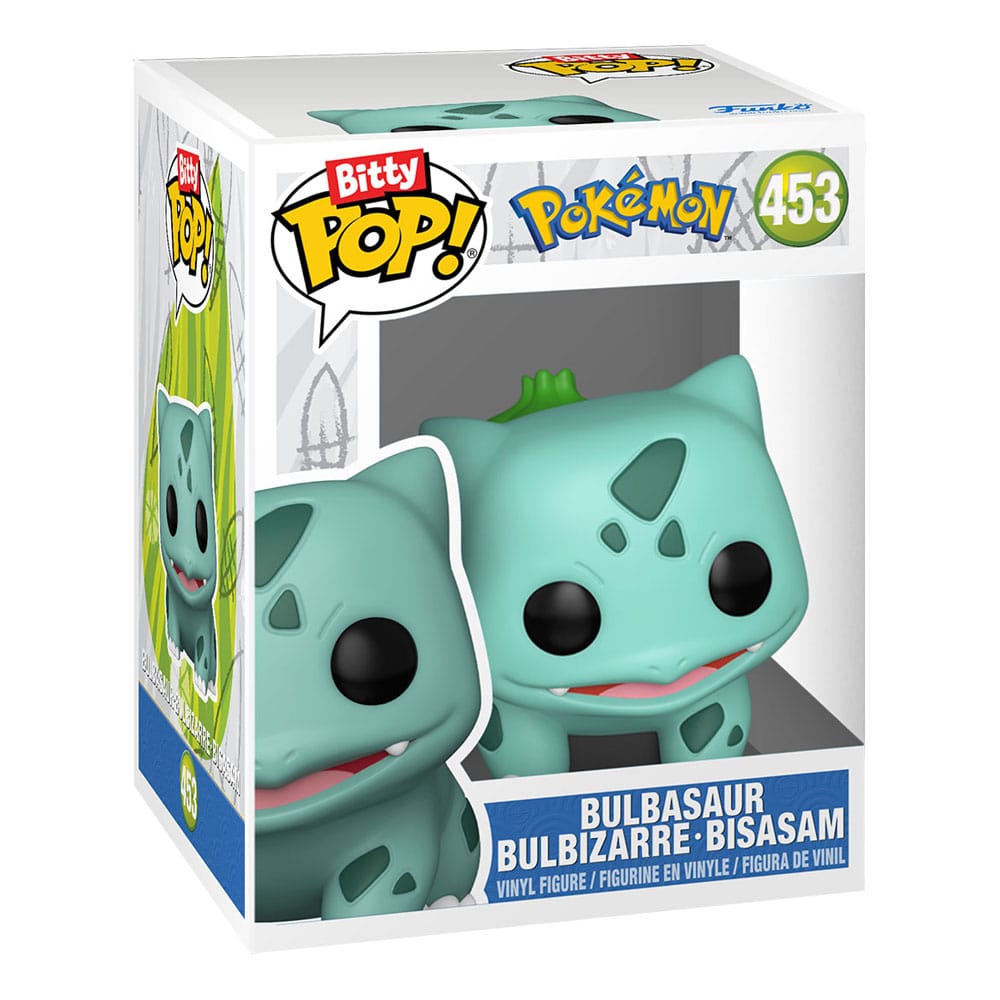 Funko Pikachu Eevee Jigglypuff Piplup Pokémon Bitty POP Series 3 Vinyl Figure 4 Pack