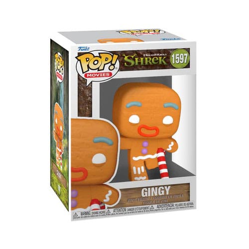 Gingerbread Man Shrek (Gingy) 30th Anniversary Funko POP! Movies Vinyl Figure