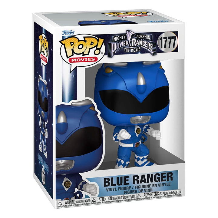 Funko Blue Ranger Mighty Morphin Power Rangers The Movie POP Movies Vinyl Figure 9 cm