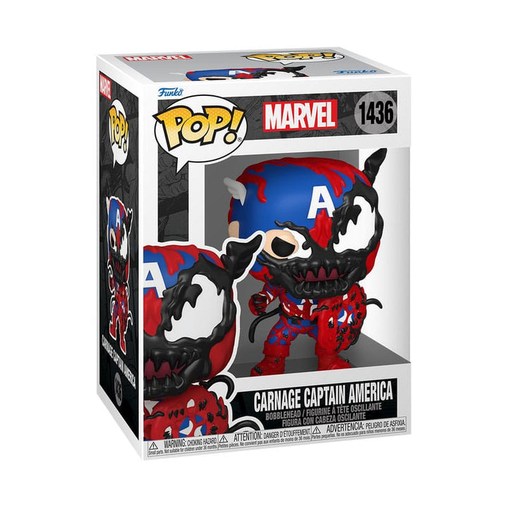 Carnage Captain America Marvel Funko POP! Vinyl Figure