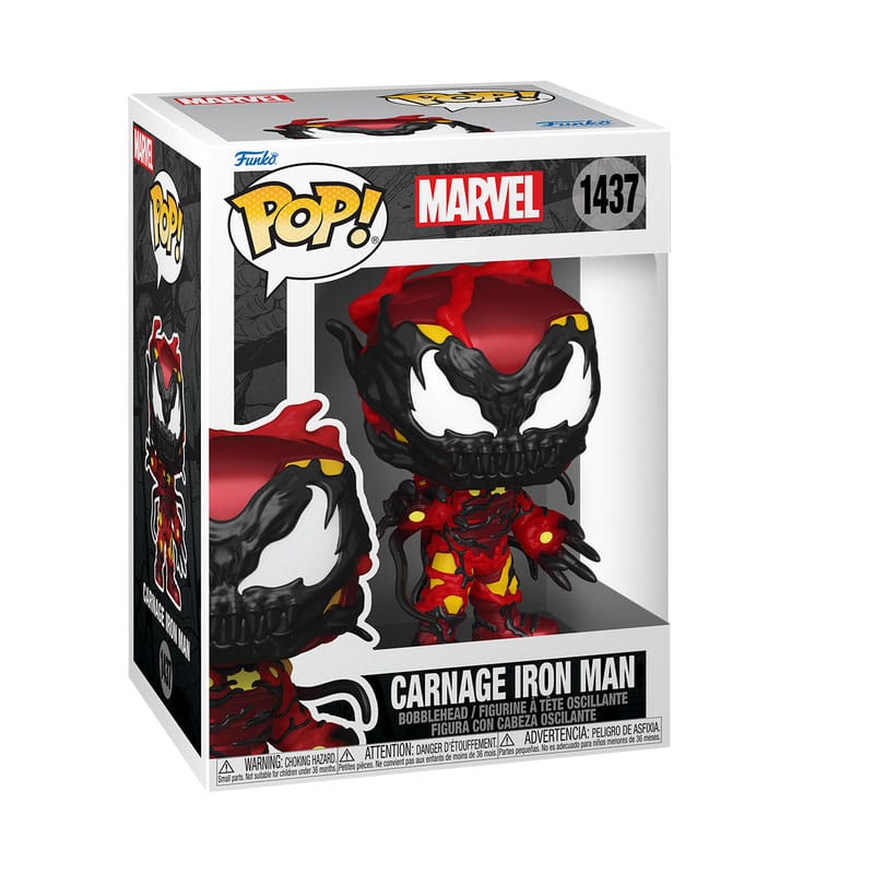 Carnage Iron Man Marvel Funko POP! Vinyl Figure