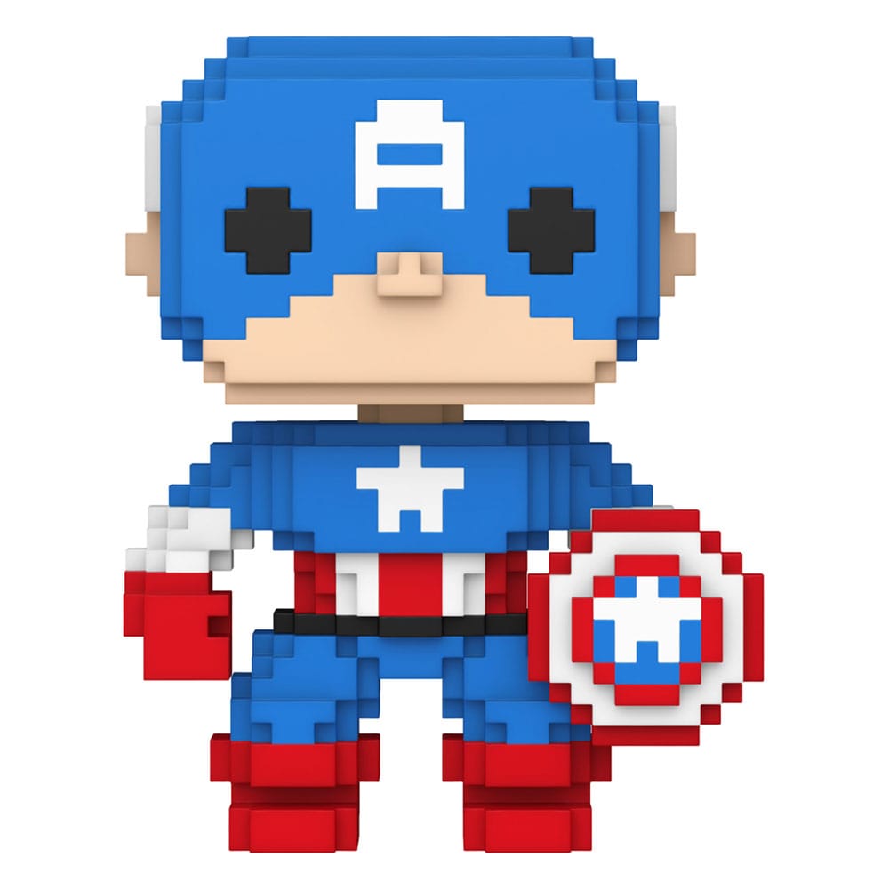 Funko Captain America Marvel POP! 8 Bit Vinyl Figure 9 cm