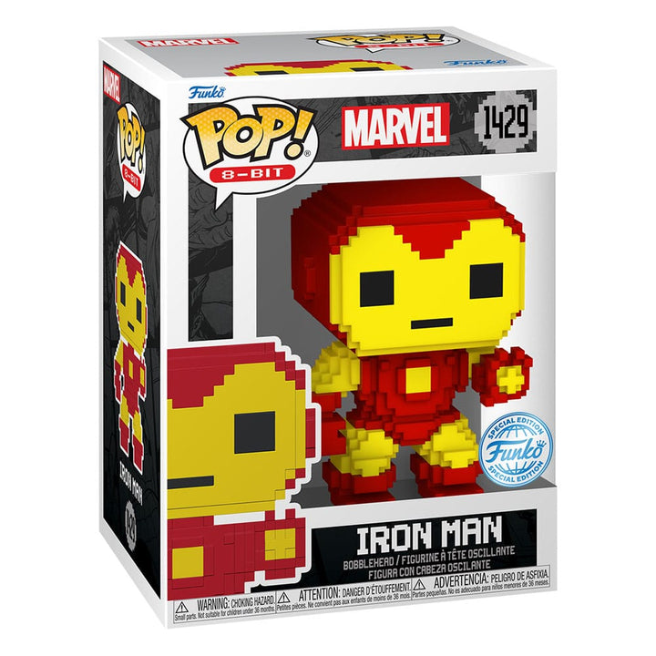 Iron Man Marvel Funko POP! 8-Bit Vinyl Figure