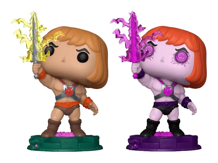 Funko He Man Masters of the Universe POP! Animation Vinyl Figure with Chase 9 cm Assortment 6 Pack