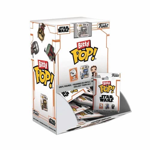 Funko The Mandalorian Star Wars Bitty POP Vinyl Figures Mystery Blind Box Display 2 cm 32 Pack