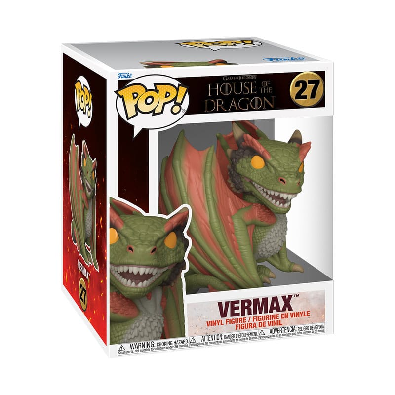 Vermax House of the Dragon Oversized Funko POP! Vinyl Figure