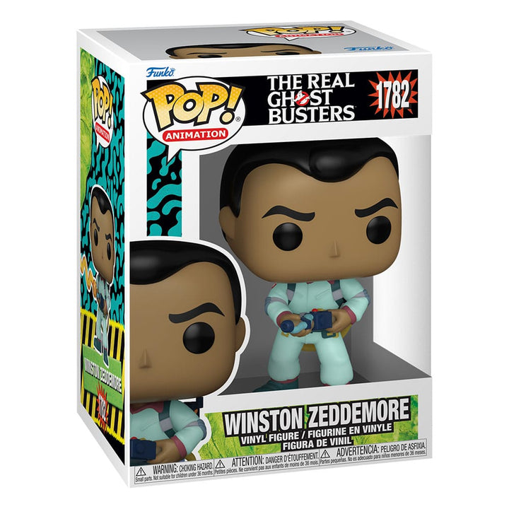Winston Zeddemore The Real Ghostbusters Funko POP! Animation Vinyl Figure