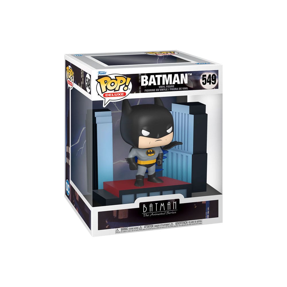 Batman (on Rooftop) The Animated Series Funko POP! Deluxe Vinyl Figure