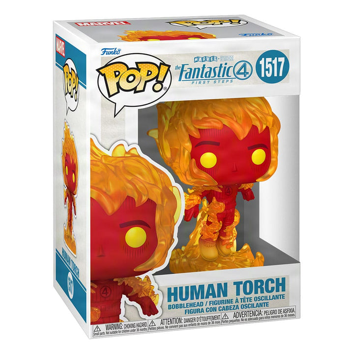 Human Torch Marvel The Fantastic Four First Steps Funko POP! Vinyl Figure