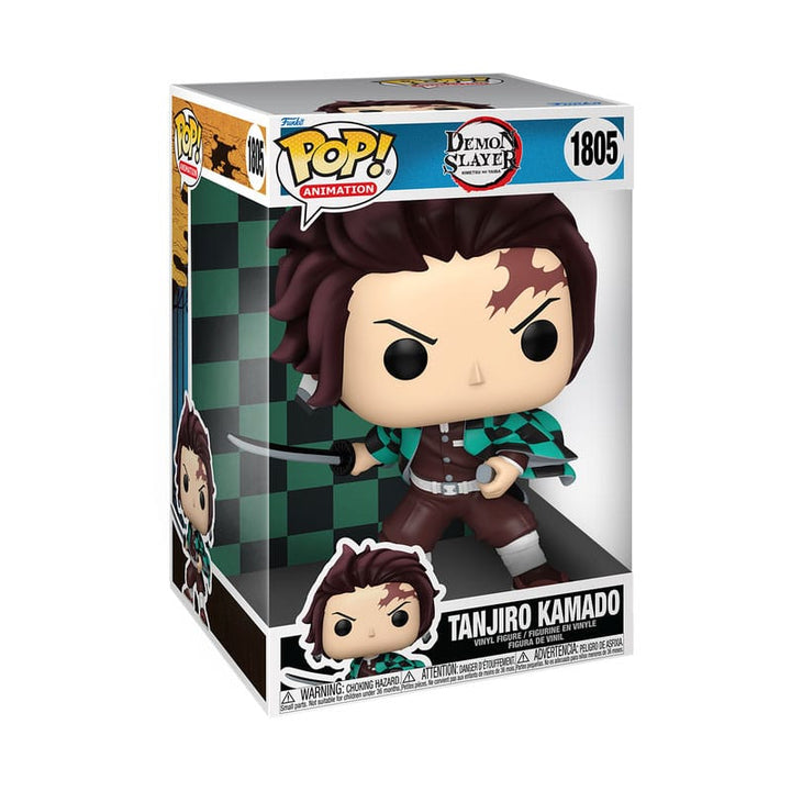 Tanjiro Demon Slayer Kimetsu no Yaiba Super Sized Jumbo Funko POP! Vinyl Figure