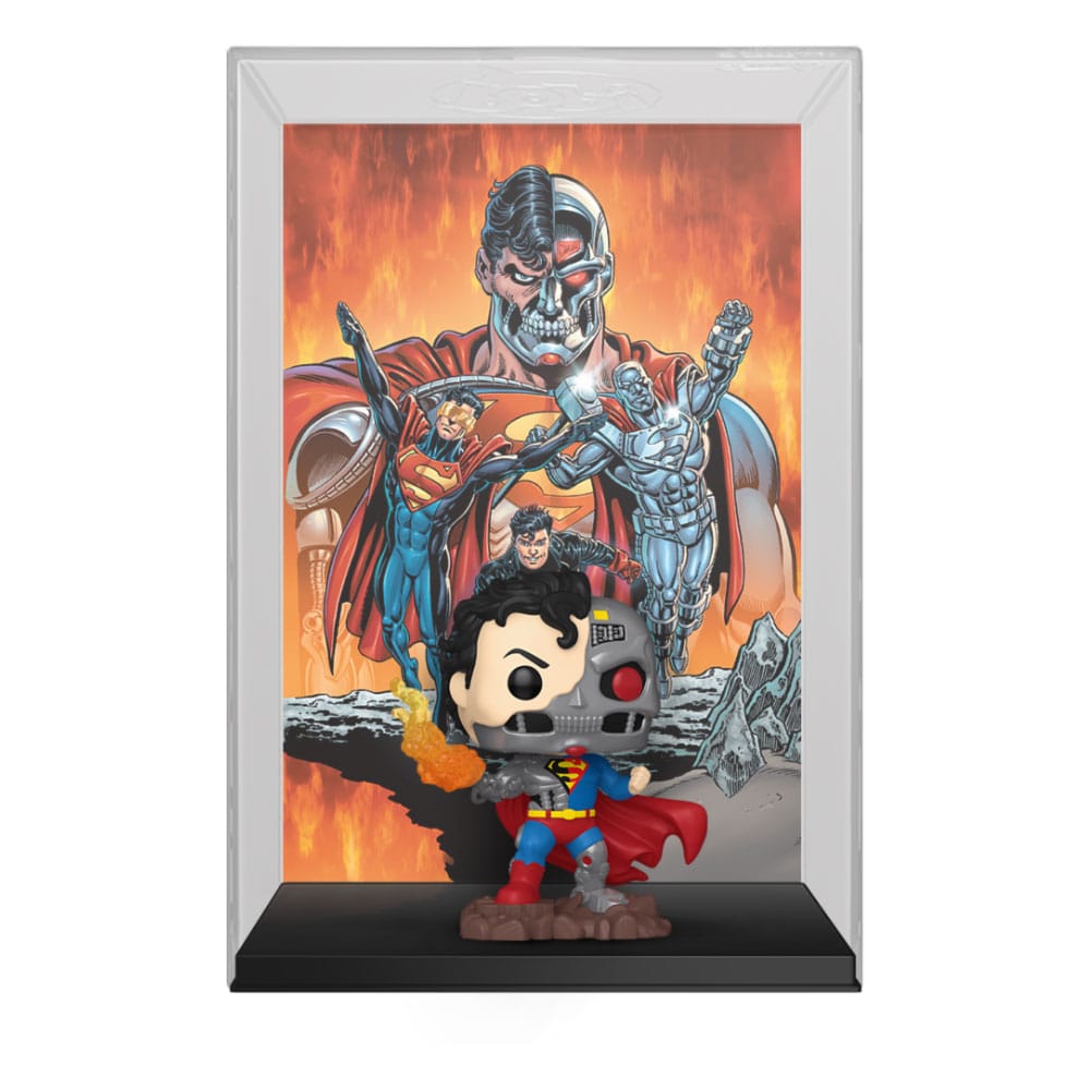 Cyborg Superman DC Comics Funko POP! Comic Cover Vinyl Figure