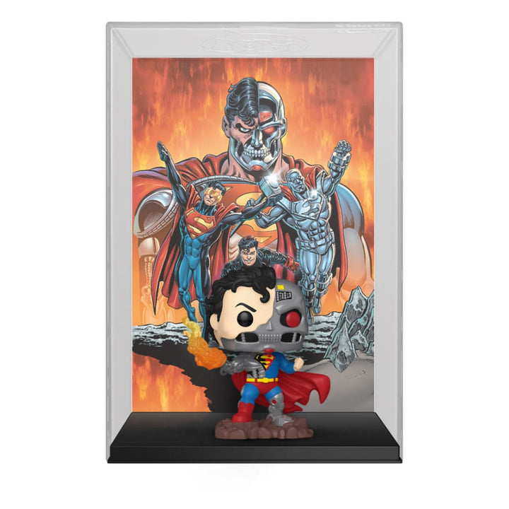 Cyborg Superman DC Comics Funko POP! Comic Cover Vinyl Figure
