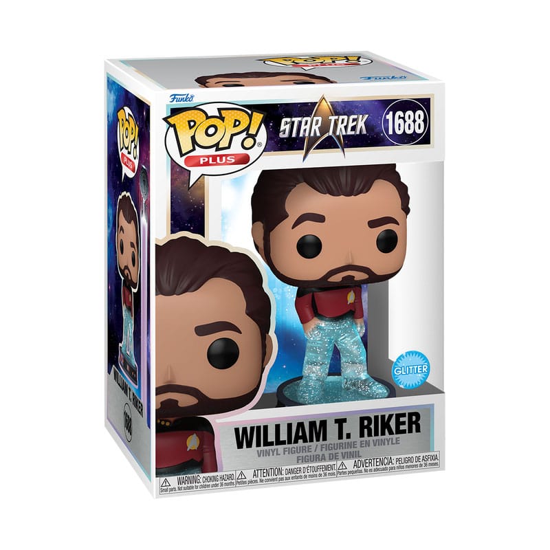 William T. Riker Star Trek Funko POP! Plus Vinyl Figure