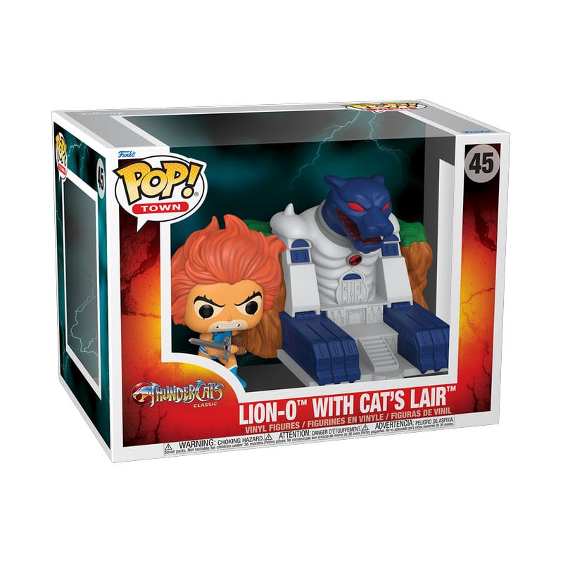 Lion-O with Cat's Lair ThunderCats Funko POP! Vinyl Figure