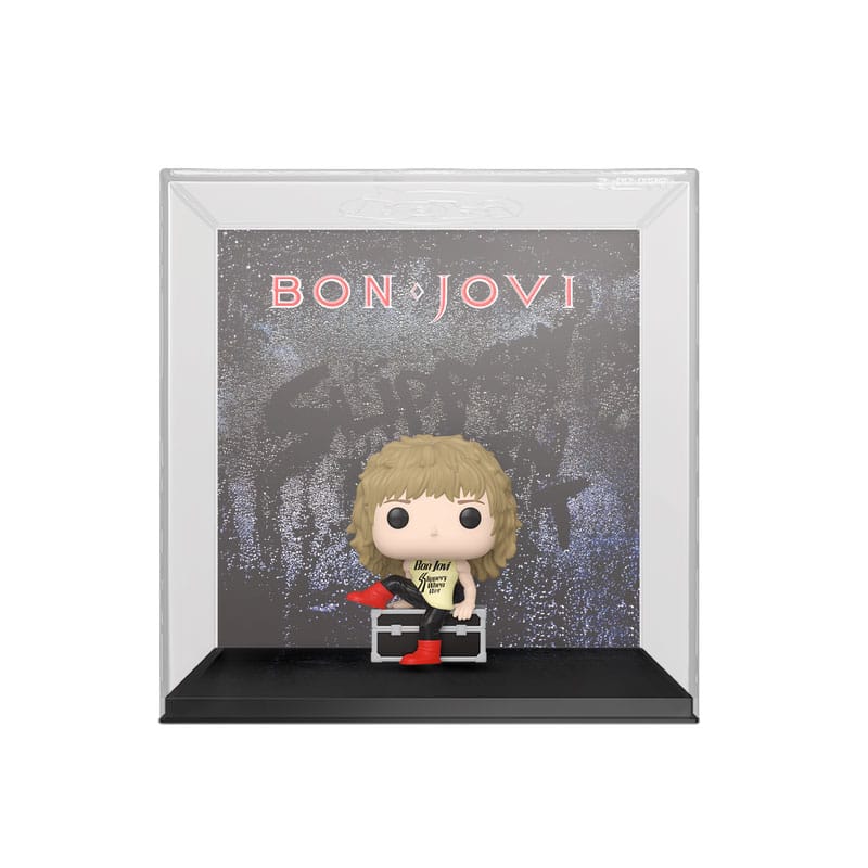 Bon Jovi Slippery When Wet POP Albums Vinyl Figure 9 cm