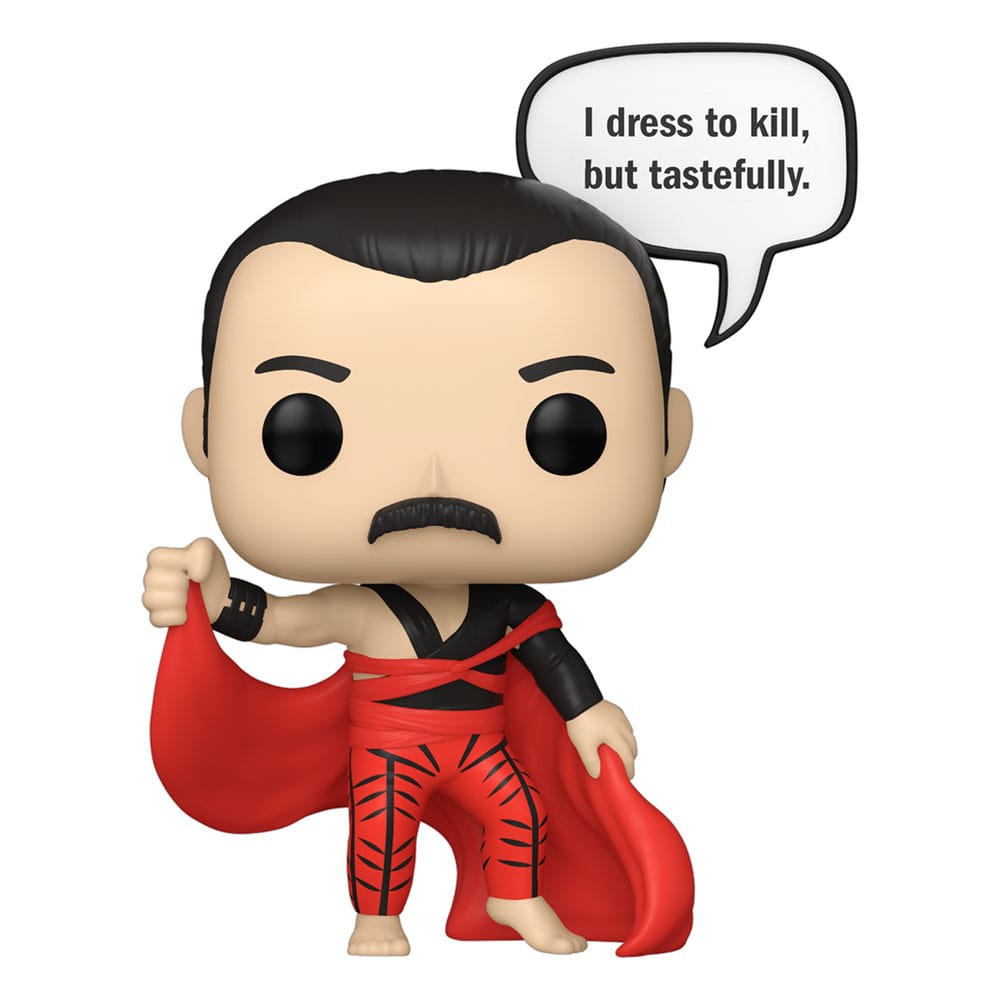 Funko Freddie Mercury Queen POP Rocks Vinyl Figure I Dress to Kill 9 cm