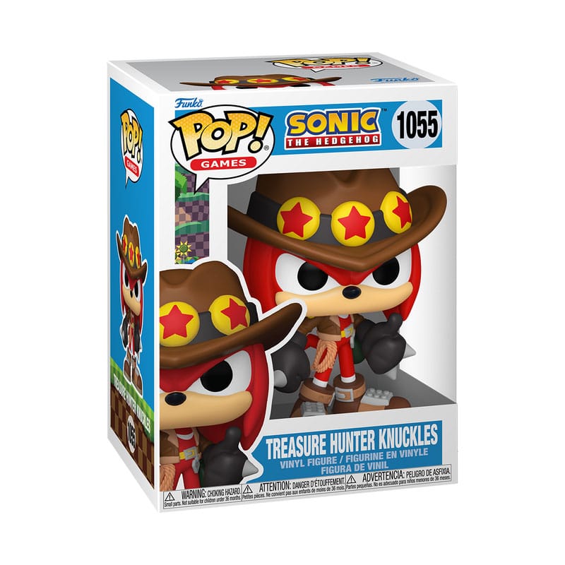 Treasure Hunter Knuckles Sonic the Hedgehog Funko POP! Games Vinyl Figure