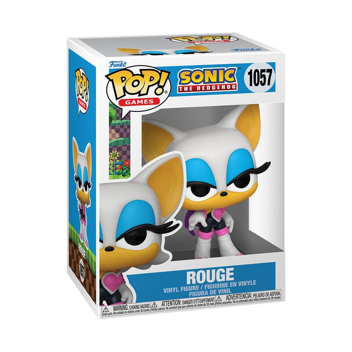Rouge Sonic the Hedgehog Funko POP! Games Vinyl Figure