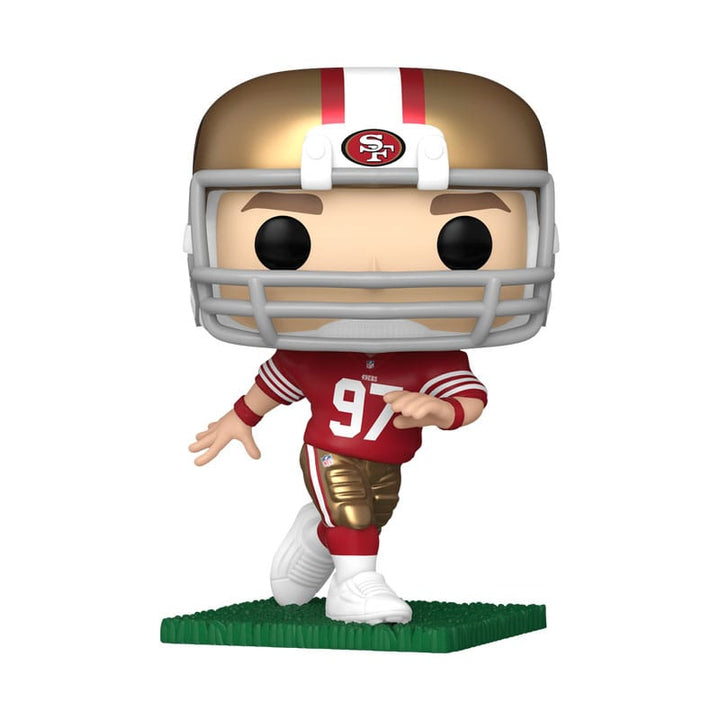 Nick Bosa (Running) (Red and Gold Uniform) NFL 49ers Funko POP! Vinyl Figure