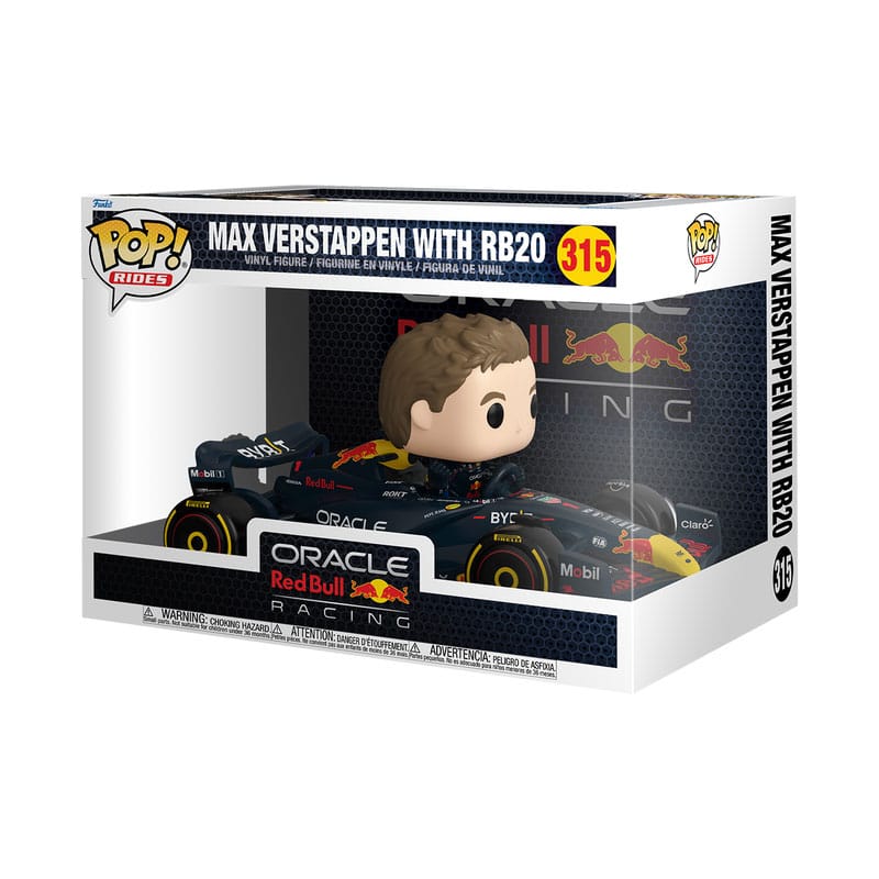 Max Verstappen with RB20 Formula 1 Funko POP! Rides Super Deluxe Vinyl Figure
