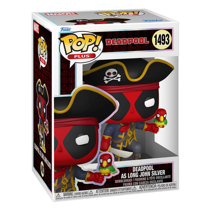 Marvel Deadpool as Long John Silver POP Plus Vinyl Figure 9cm