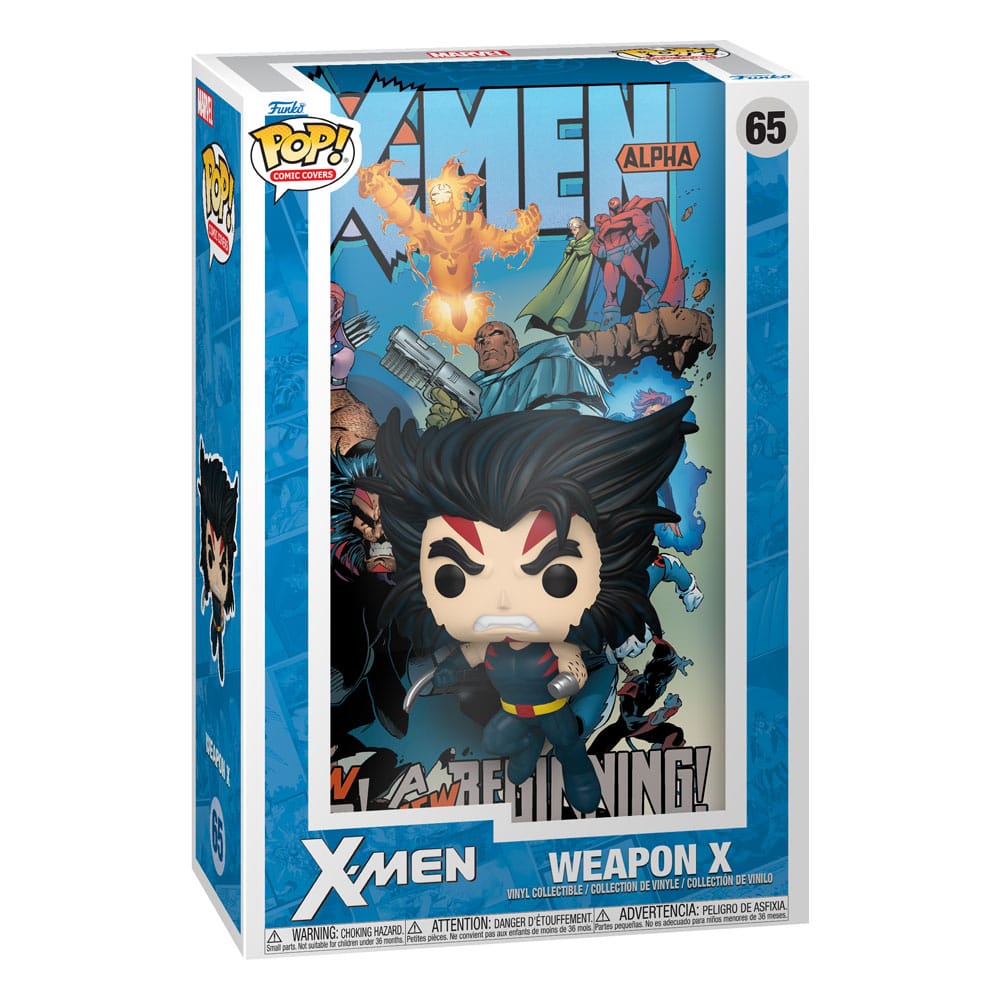 Weapon X Marvel X-MEN Funko POP! Comic Cover Vinyl Figure