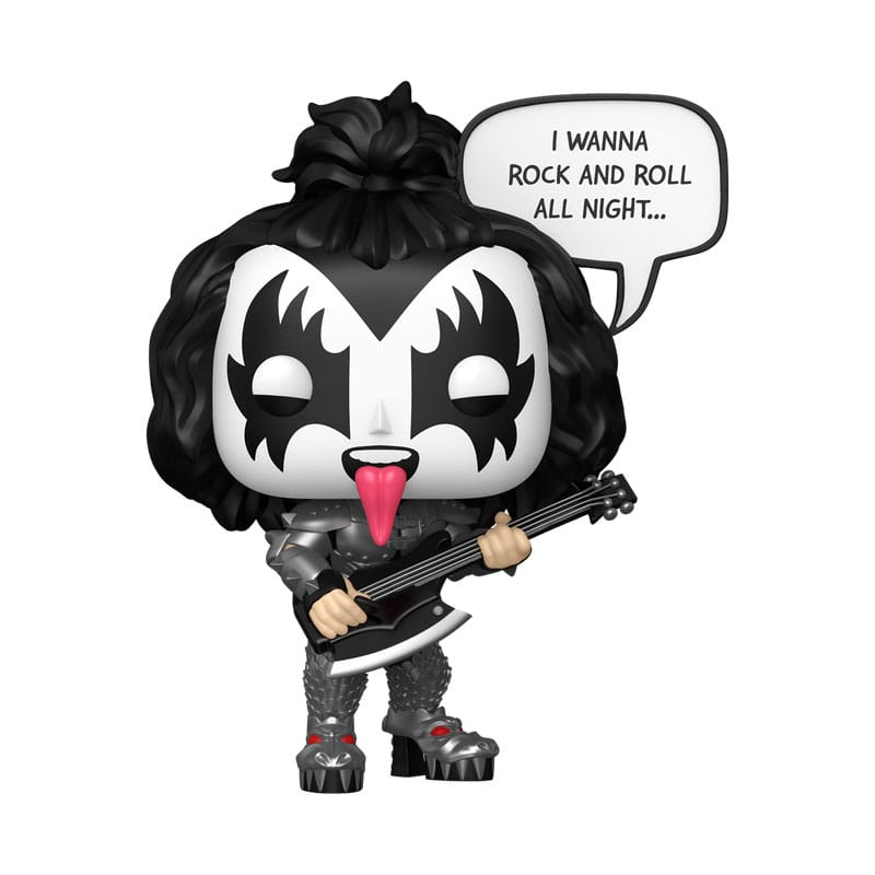 Demon (Rock and Roll  All Night) Sayings KISS Funko POP! Vinyl Figure