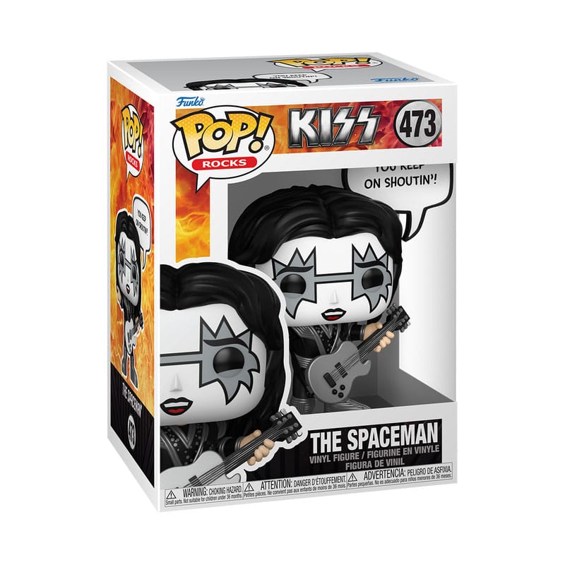 Spaceman(R&R All Night) Sayings KISS Funko POP! Vinyl Figure