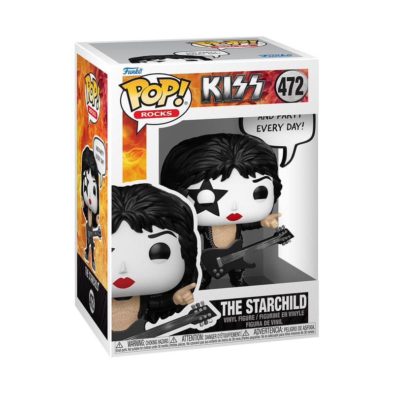 The Starchild (Rock and Roll  All Night) Sayings KISS Funko POP! Vinyl Figure