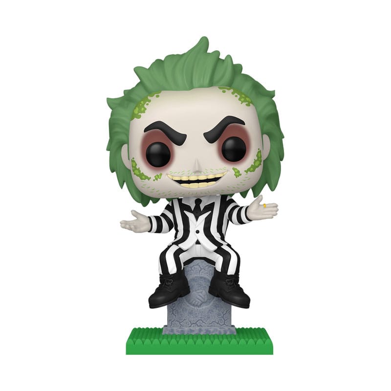 Beetlejuice Beetlejuice on Stone Beetlejuice POP Movies Vinyl Figure GW Exclusive 9 cm