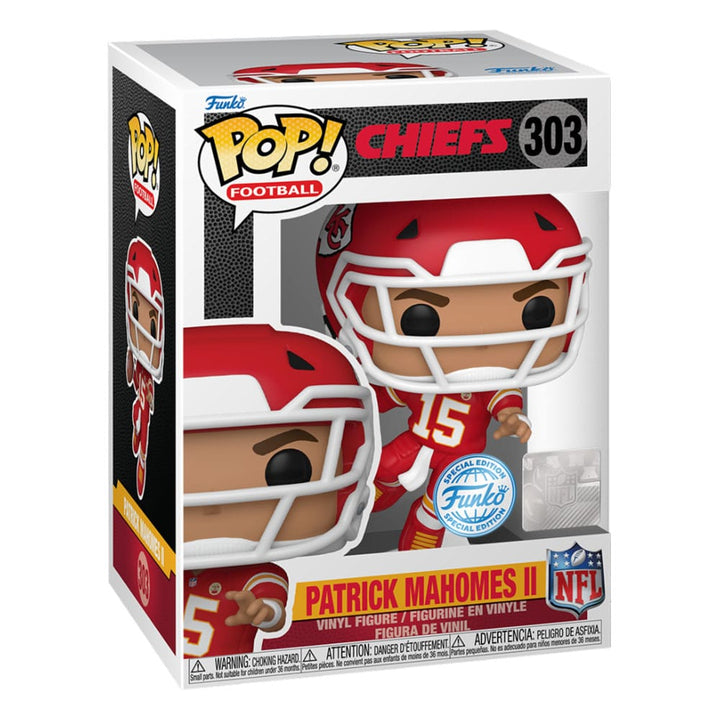 Patrick Mahomes (Red and Gold) NFL Chiefs Funko POP! Vinyl Figure