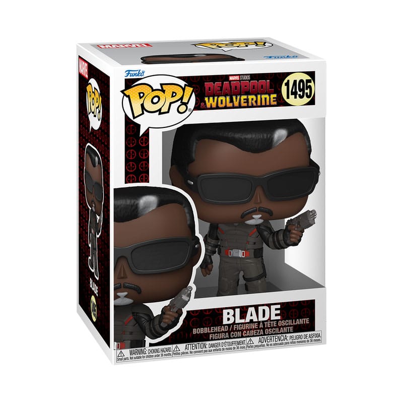 Blade Deadpool & Wolverine Marvel Funko POP! Vinyl Figure