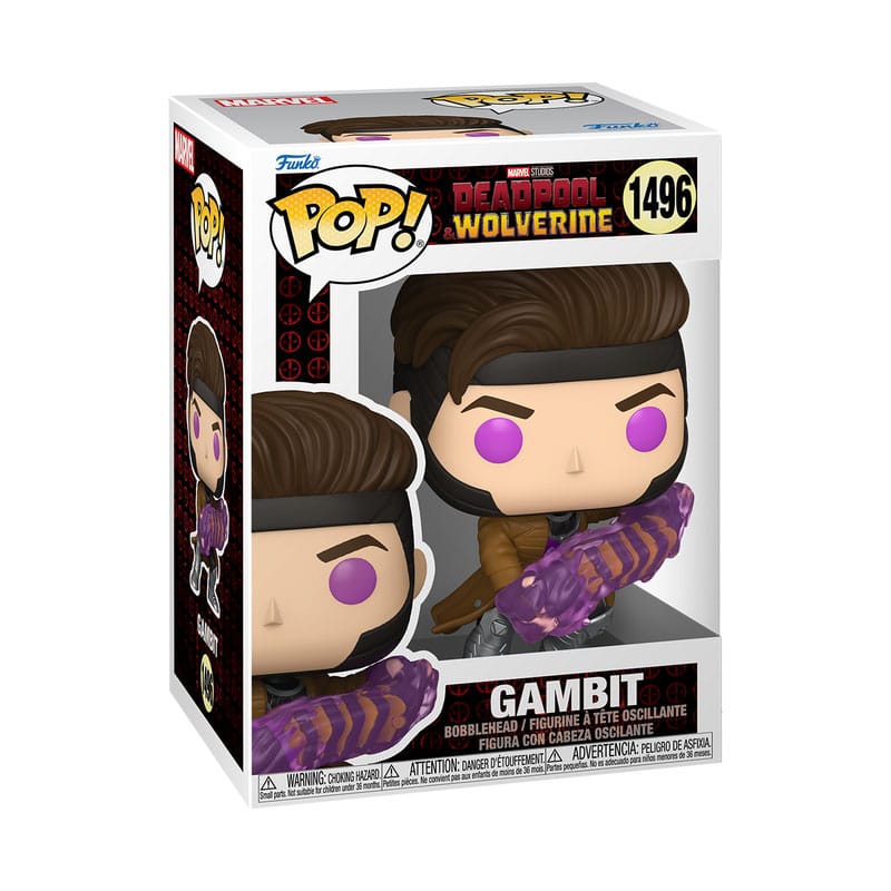 Gambit Deadpool and Wolverine Marvel Funko POP Vinyl Figure