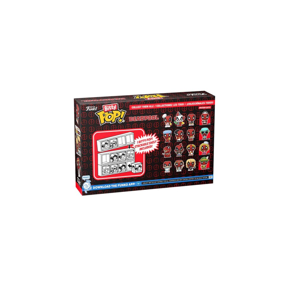 Dinopool 2 Marvel Deadpool Funko Bitty POP! Vinyl Figure (4-Pack)