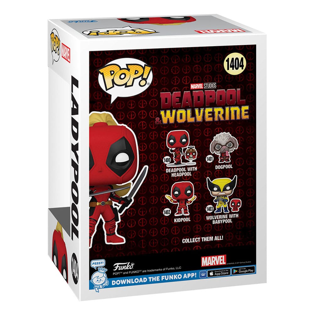 Deadpool & Wolverine Lady Deadpool Marvel Funko POP! Vinyl Figure