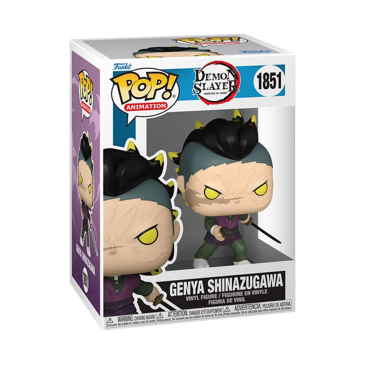 Genya Shinazugawa Demon Slayer Kimetsu no Yaiba Funko POP! Animation Vinyl Figure
