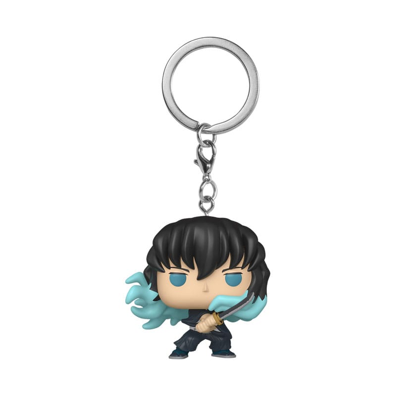 Funko Muichiro Demon Slayer POP! Vinyl Keychain Attack Display 12 Pack 4 cm
