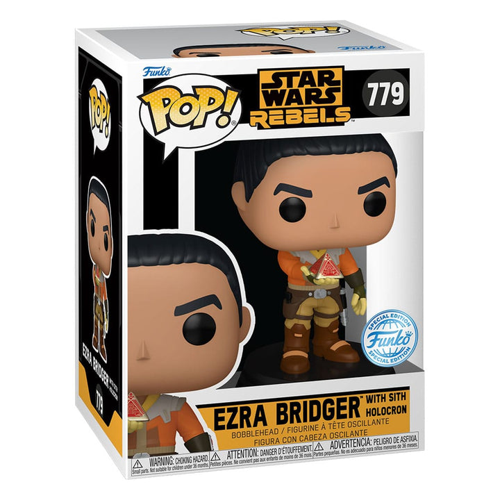 Star Wars Ezra Bridger Star Wars Rebels POP Vinyl Bobble Head Exclusive Version