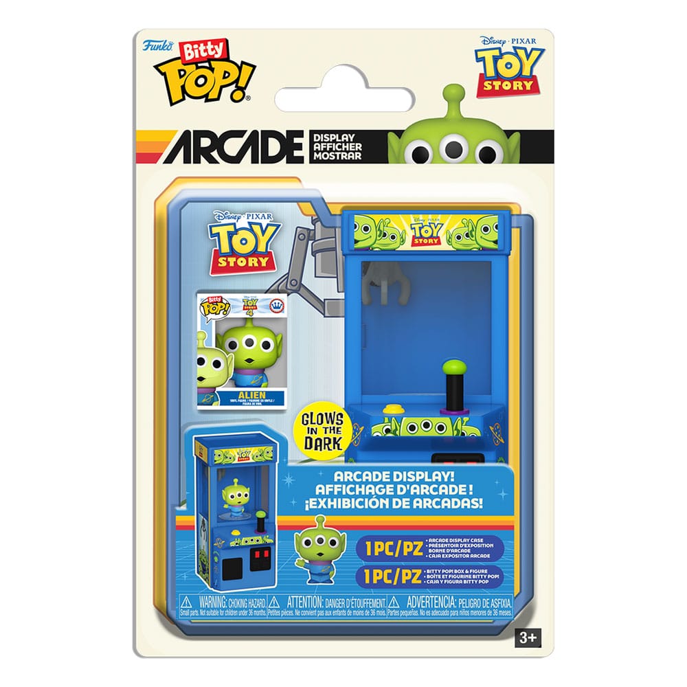 Funko Alien Toy Story 4 Bitty POP Arcade Vinyl Figure Glow