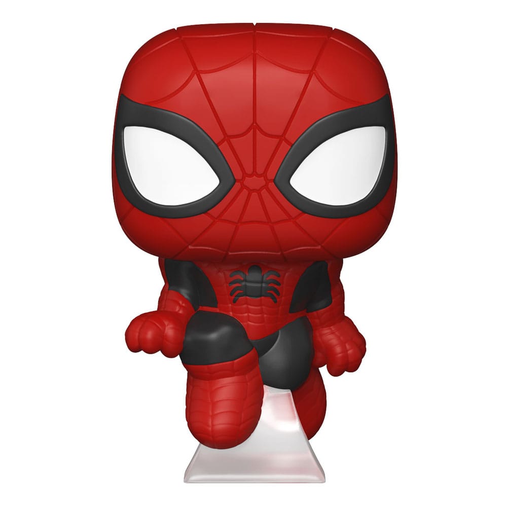 Funko Spider Man Peter Parker Miles Morales Gwen Stacy Bitty POP Series 1 Vinyl Figure 4 Pack