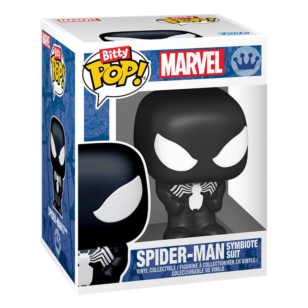 Funko Spider Man Peter Parker Miles Morales Gwen Stacy Bitty POP Series 1 Vinyl Figure 4 Pack