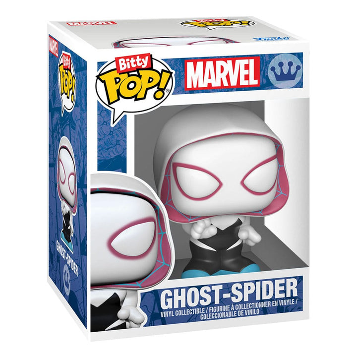 Funko Spider Man Peter Parker Miles Morales Gwen Stacy Bitty POP Series 2 Vinyl Figure 4 Pack