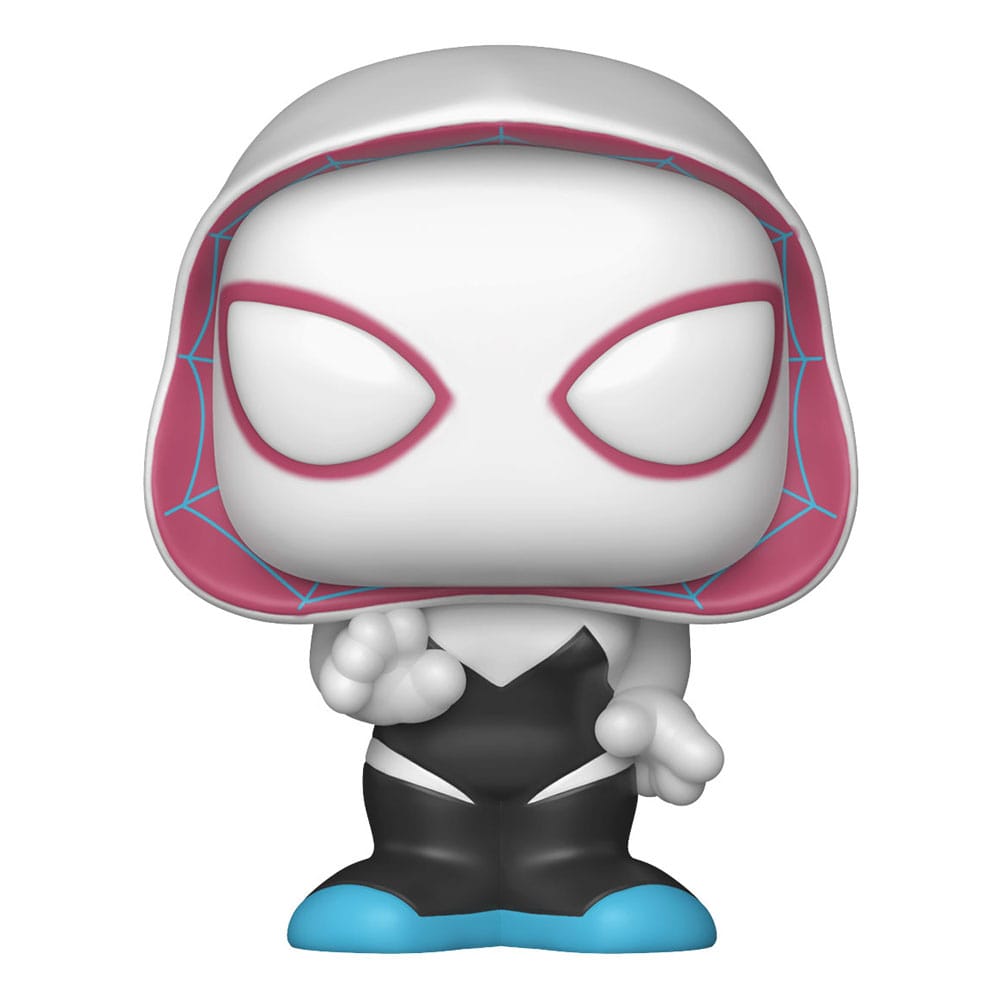 Funko Spider Man Peter Parker Miles Morales Gwen Stacy Bitty POP Series 2 Vinyl Figure 4 Pack