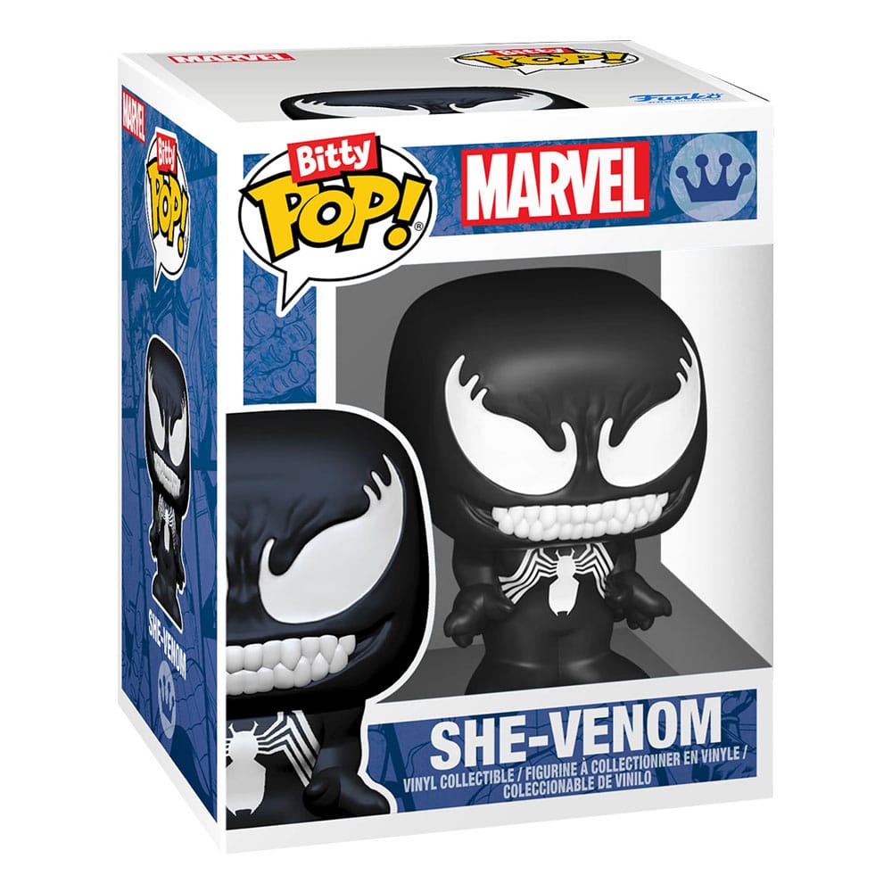 Funko Spider Man Peter Parker Miles Morales Gwen Stacy Bitty POP Series 3 Vinyl Figure 4 Pack