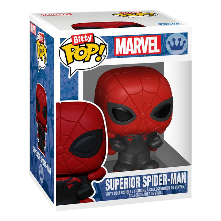 Funko Spider Man Peter Parker Miles Morales Gwen Stacy Bitty POP Series 4 Vinyl Figure 4 Pack