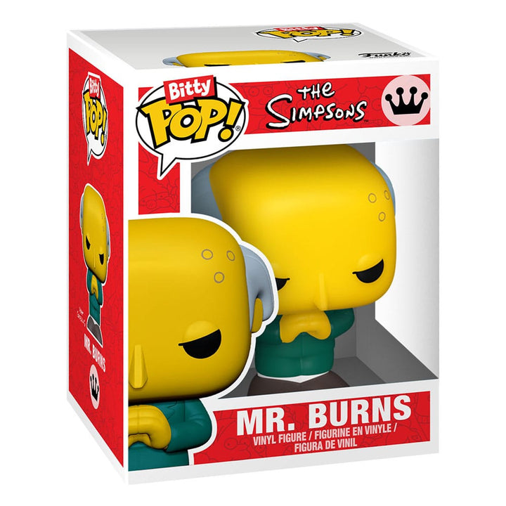 The Simpsons Maggie Simpson Homer Simpson Bart Simpson Lisa Simpson Bitty POP Series 1 Vinyl Figure 4 Pack