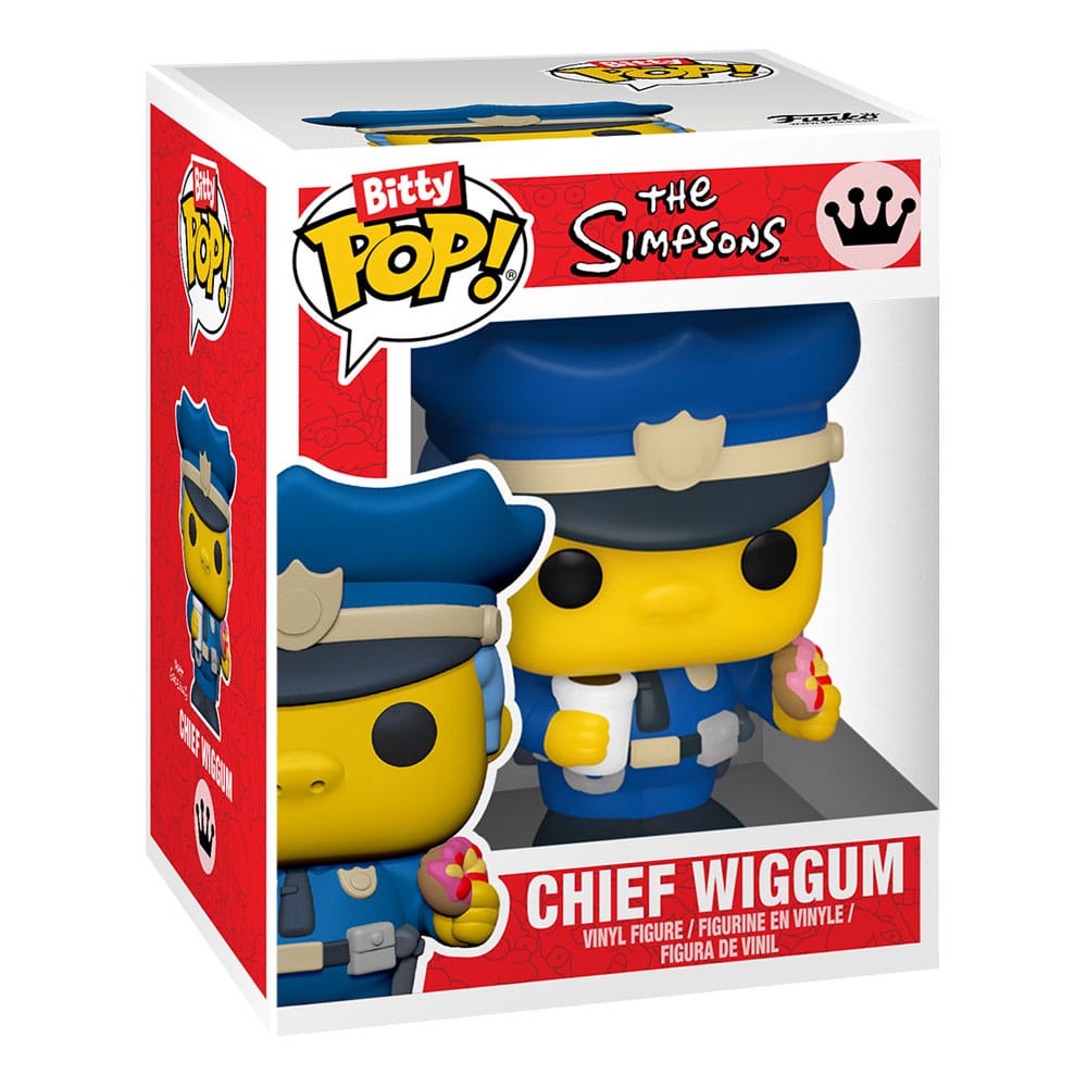The Simpsons Maggie Simpson Homer Simpson Bart Simpson Lisa Simpson Bitty POP Series 1 Vinyl Figure 4 Pack