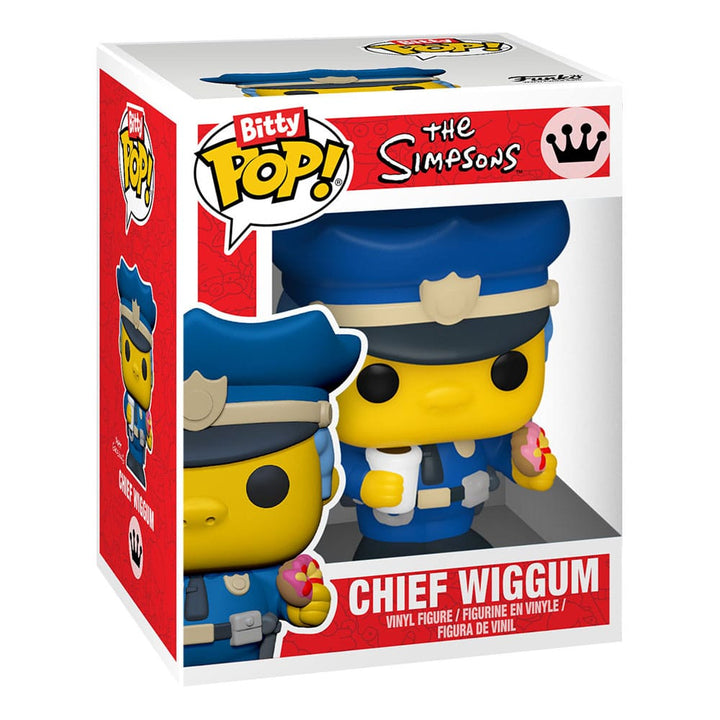 The Simpsons Maggie Simpson Homer Simpson Bart Simpson Lisa Simpson Bitty POP Series 1 Vinyl Figure 4 Pack
