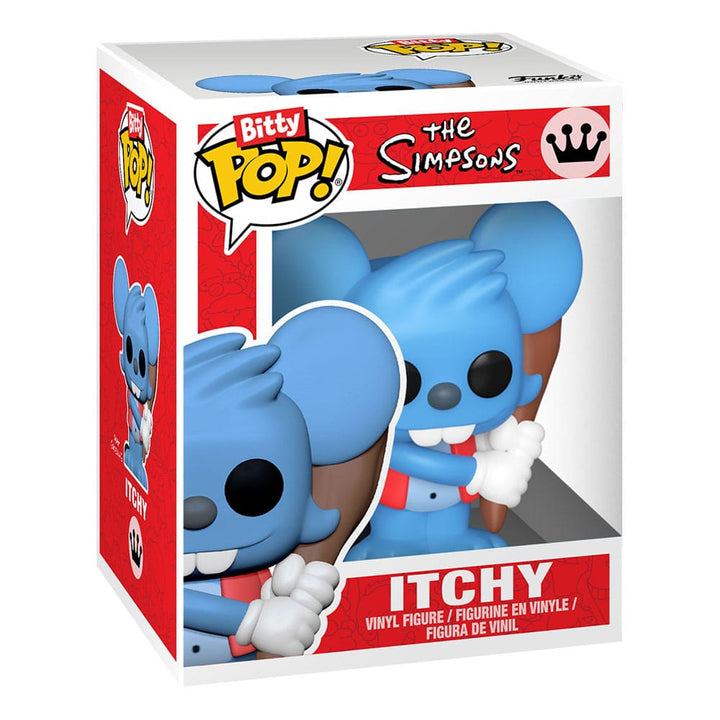 The Simpsons Maggie Simpson Homer Simpson Bart Simpson Lisa Simpson Bitty POP Series 2 Vinyl Figure 4 Pack