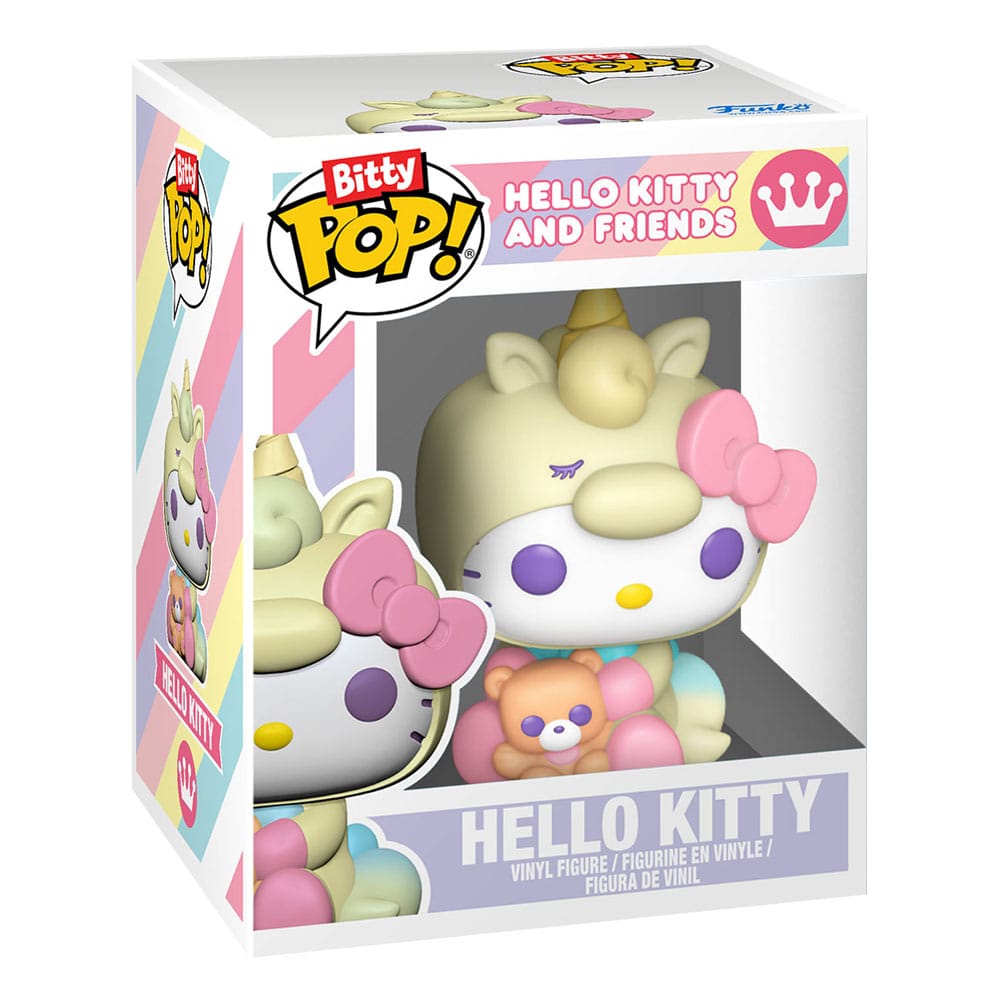 Funko Hello Kitty My Melody Pochacco Badtz Maru Bitty POP Series 2 Vinyl Figure 4 Pack